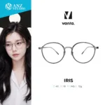 กรอบแว่นตาโลหะ vanta. IRIS น้ำหนักเบา ทรง Round Panto ตัดเลนส์สายตาได้