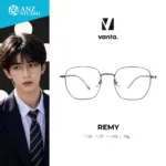 กรอบแว่นตาโลหะ vanta. REMY น้ำหนักเบา ทรง Geometric Square ตัดเลนส์สายตาได้