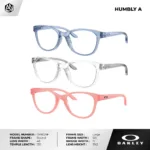 กรอบแว่นตาเด็ก OAKLEY OY8029F HUMBLY A ทรงกลม O Matter™ เบาพิเศษ ของแท้รับประกัน 2 ปี - Image 2
