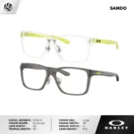 กรอบแว่นตาเด็ก OAKLEY OY8032D SANDO ทรง Rectangle น้ำหนักเบา Ace-Fit ของแท้รับประกัน 2 ปี - Image 2