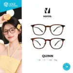 แว่นกรองแสงสีฟ้า vanta. QUINN น้ำหนักเบา ทรง Square ตัดเลนส์สายตาได้