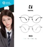 กรอบแว่นตา vanta. RIO วัสดุ Titanium IP ทรง Round น้ำหนักเบา ตัดเลนส์สายตาได้