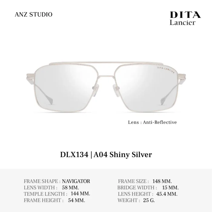 DITA Lancier DLX134 กรอบแว่นตา Titanium ทรง Navigator Luxury Sport ของแท้รับประกัน 1 ปี - Image 2