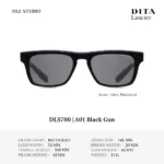 DITA Lancier DLS700 แว่นตากันแดด Acetate ทรง Rectangle Luxury Sport ของแท้รับประกัน 1 ปี - Image 2