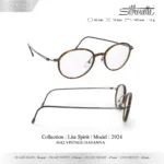 Silhouette Lite Spirit 2924 กรอบแว่นสายตา Silhouette ของแท้ ทรง Round กรอบ Titanium น้ำหนักเบา - Image 3
