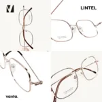 แว่นกรองแสงสีฟ้า vanta. LINTEL น้ำหนักเบา ทรง Geometric Square ตัดเลนส์สายตาได้ - Image 2
