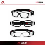AXIV kids ONYX  แว่นตากีฬาเด็ก ตัวแว่นใช้สายรัดยางยืดแบบปรับระดับ  กรอบโค้งกระชับ ตัดเลนส์ตามค่าสายตาได้ - Image 4
