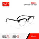 RayBan RX5154 กรอบแว่นสายตา ทรง Browline / Square - Image 5