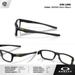 กรอบแว่นตาเด็ก OAKLEY OY8033 KIN LINK ทรง Rectangle O Matter™ น้ำหนักเบา สปอร์ต ของแท้รับประกัน 2 ปี - Image 4