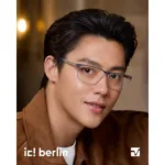 ic! berlin Sven H. IC5095 กรอบแว่นตา Metal ทรง Rectangle Minimal Screwless Design - Image 5