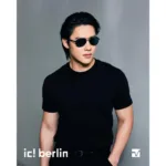 ic! berlin Radi IC0068-D แว่นตากันแดด Metal ทรง Aviator Minimal Screwless Design - Image 4