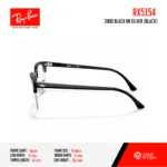 RayBan RX5154 กรอบแว่นสายตา ทรง Browline / Square - Image 6