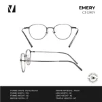 แว่นกรองแสงสีฟ้า vanta. EMERY น้ำหนักเบา ทรง Panto Round ตัดเลนส์สายตาได้ - Image 4