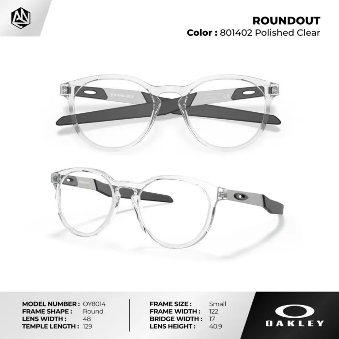 กรอบแว่นตาเด็ก OAKLEY OY8014 ROUND OUT ทรงกลม O Matter™ น้ำหนักเบา ของแท้รับประกัน 2 ปี - Image 5