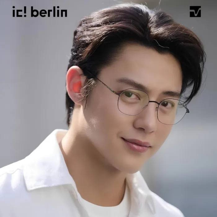 ic! berlin Vin IC5159 กรอบแว่นตา Metal Round Minimal Screwless Design - Image 4