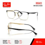Ray-Ban RX6421 กรอบแว่นสายตา ทรง Square - Image 6