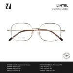 แว่นกรองแสงสีฟ้า vanta. LINTEL น้ำหนักเบา ทรง Geometric Square ตัดเลนส์สายตาได้ - Image 5