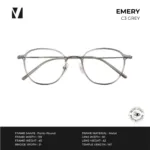 แว่นกรองแสงสีฟ้า vanta. EMERY น้ำหนักเบา ทรง Panto Round ตัดเลนส์สายตาได้ - Image 5