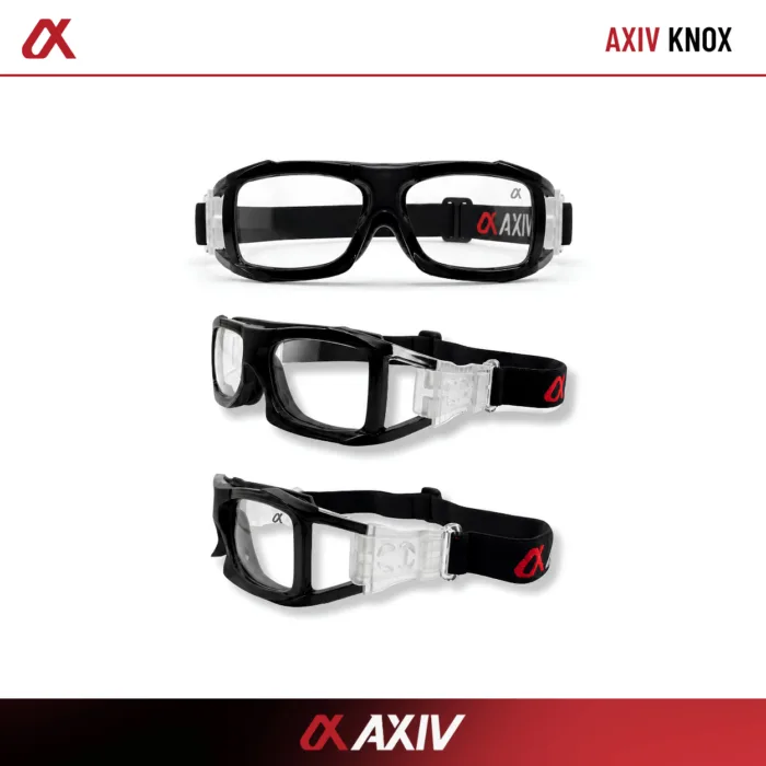 AXIV KNOX แว่นกีฬาสายตา ตัวแว่นใช้สายรัดยางยืดแบบปรับระดับ  กรอบโค้งกระชับ ตัดเลนส์ตามค่าสายตาได้ - Image 8