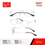 RayBan RX6647 กรอบแว่นสายตา ทรง Irregular - Image 7