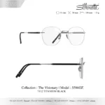 Silhouette The Visionary 5586OZ กรอบแว่นสายตา Silhouette ของแท้ ทรง Round กรอบ Titanium ไร้ขอบ น้ำหนักเบา รับประกัน 1 ปี - Image 3