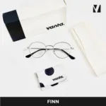 กรอบแว่นตาโลหะ vanta. FINN น้ำหนักเบา ทรง Round Panto ตัดเลนส์สายตาได้ - Image 6
