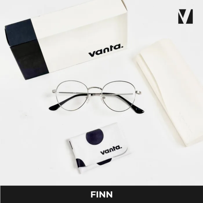 กรอบแว่นตาโลหะ vanta. FINN น้ำหนักเบา ทรง Round Panto ตัดเลนส์สายตาได้ - Image 6