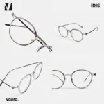 กรอบแว่นตาโลหะ vanta. IRIS น้ำหนักเบา ทรง Round Panto ตัดเลนส์สายตาได้ - Image 6