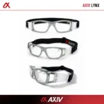 AXIV Kids LYNX  แว่นตากีฬาสำหรับเด็ก แว่นกีฬาสายตา ตัวแว่นใช้สายรัดยางยืดแบบปรับระดับ  กรอบโค้งกระชับ ตัดเลนส์ตามค่าสายตาได้ - Image 4