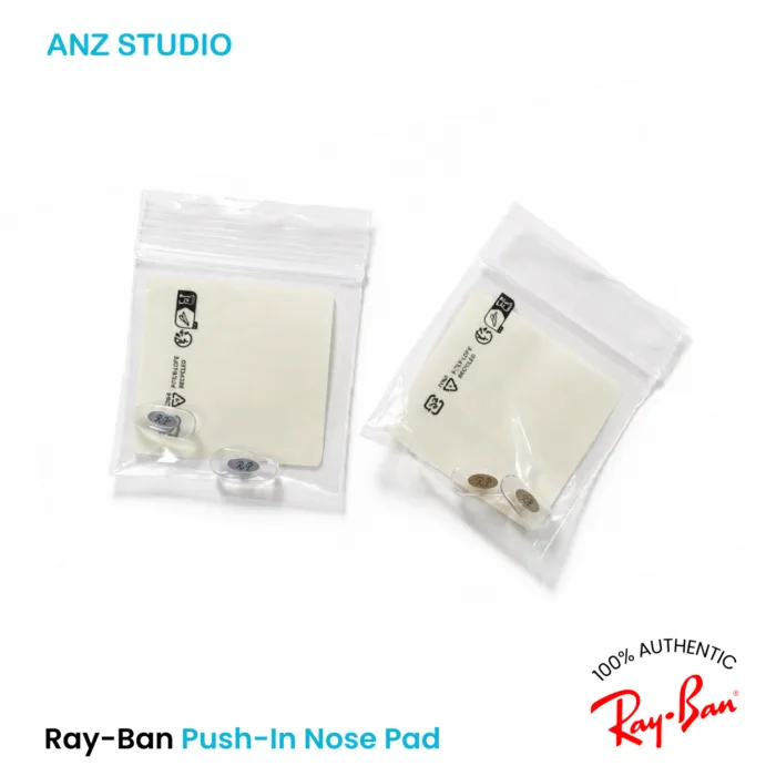 แป้นจมูก Ray-Ban แบบเสียบ ของแท้ 100% Ray-Ban Push-In Nose Pad - Image 7