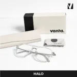 แว่นกรองแสงสีฟ้า  vanta. Halo น้ำหนักเบา ทรง Aviator Square ตัดเลนส์สายตาได้ - Image 6