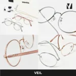 กรอบแว่นตาโลหะ vanta. VEIL น้ำหนักเบา ทรง Round ตัดเลนส์สายตาได้ - Image 7