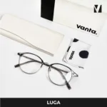 กรอบแว่นตาโลหะ vanta. LUGA น้ำหนักเบา ทรง Panto Round ตัดเลนส์สายตาได้ - Image 7