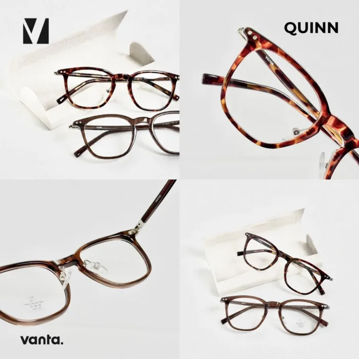 แว่นกรองแสงสีฟ้า vanta. QUINN น้ำหนักเบา ทรง Square ตัดเลนส์สายตาได้ - Image 7