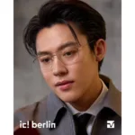 ic! berlin Vik IC5175 กรอบแว่นตา Metal ทรง Rounded Square Minimal Screwless Design - Image 6