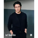 ic! berlin Wanda IC5333 กรอบแว่นตา Metal ทรง Rounded Minimal Screwless Design - Image 8