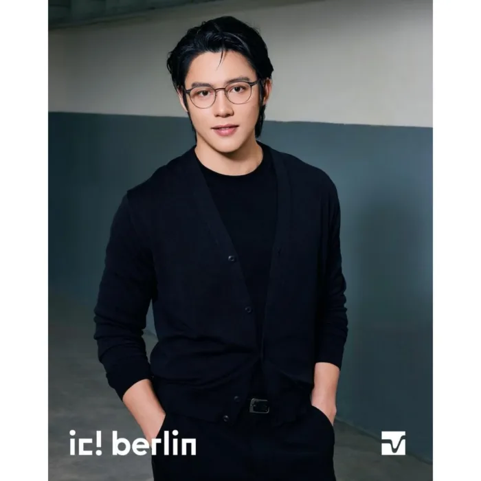 ic! berlin Wanda IC5333 กรอบแว่นตา Metal ทรง Rounded Minimal Screwless Design - Image 8