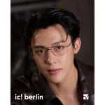ic! berlin Vik IC5175 กรอบแว่นตา Metal ทรง Rounded Square Minimal Screwless Design - Image 7