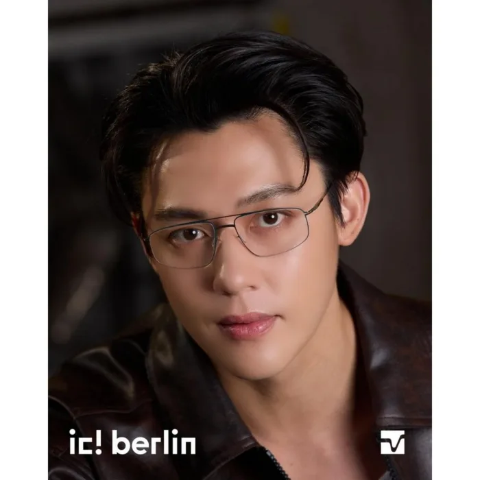 ic! berlin Vik IC5175 กรอบแว่นตา Metal ทรง Rounded Square Minimal Screwless Design - Image 7