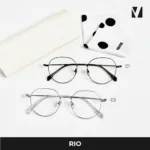 กรอบแว่นตา vanta. RIO วัสดุ Titanium IP ทรง Round น้ำหนักเบา ตัดเลนส์สายตาได้ - Image 8