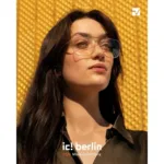 ic! berlin Wes IC5140 กรอบแว่นตา Metal ทรง Rounded Square Minimal Screwless Design - Image 7