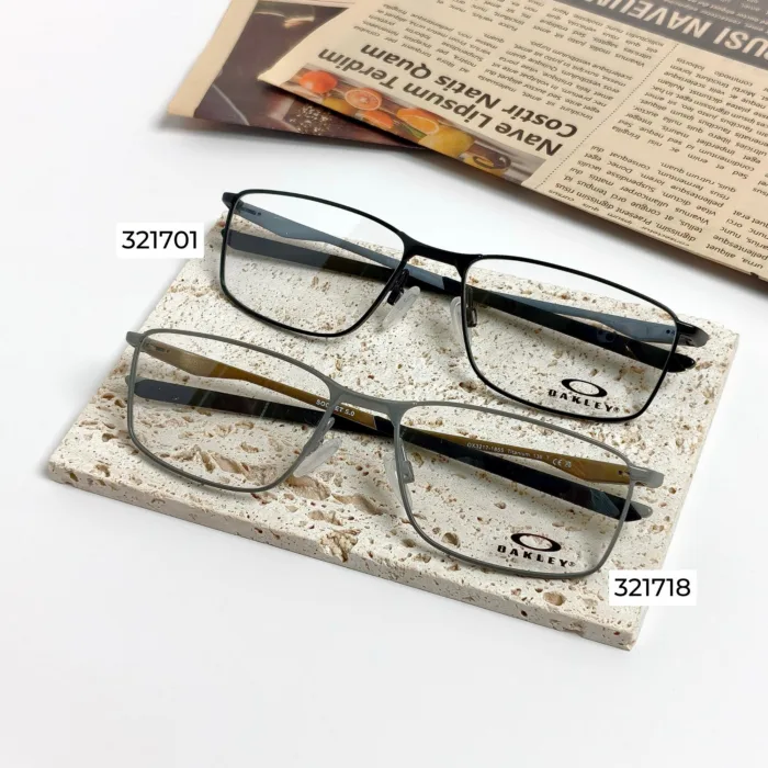 กรอบแว่นตา OAKLEY OX3217 SOCKET 5.0 กรอบโลหะ เบาพิเศษ แข็งแรง ของแท้รับประกัน 2 ปี - Image 8