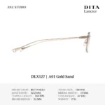 DITA Lancier DLX127 กรอบแว่นตา Titanium ทรง Rectangle Luxury Sport  ของแท้รับประกัน 1 ปี - Image 4