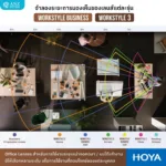 (RX) HOYA Occupational Lenses เลนส์เฉพาะทาง Office Lens ใช้งานในระยะโต๊ะทำงาน หน้าจอ ห้องทำงาน - Image 3