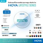 (RX) HOYA LIFESTYLE series เลนส์โปรเกรสซีฟคุณภาพสูง ปรับตัวง่าย ใส่สบาย - Image 6