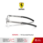 ANZ STUDIO | FERRARI FZ7017D แว่นตา Metal Semi Rim ทรง Rectangle  ของแท้รับประกัน 2 ปี - Image 4