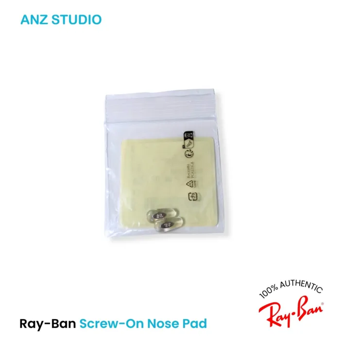 แป้นจมูก Ray-Ban แบบน็อต 15.5 มม. ของแท้ 100%  Ray-Ban Screw-On Nose Pads - Image 6