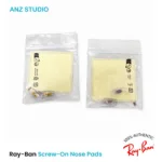 แป้นจมูก Ray-Ban แบบน็อต ขนาด 16 มม. ของแท้ 100%  Ray-Ban Screw-On Nose Pads - Image 7