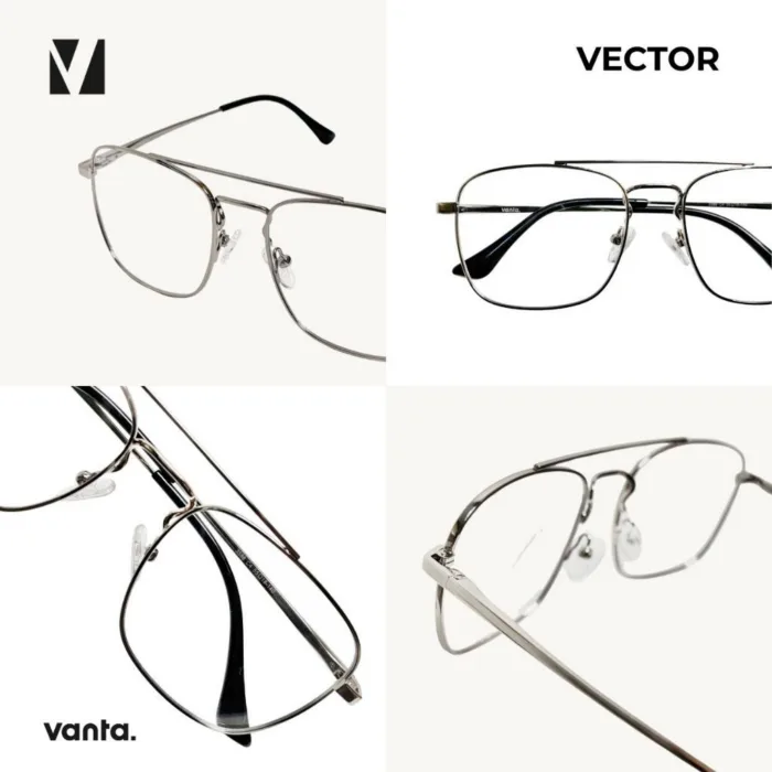!! ลดราคาพิเศษ !! vanta. VECTOR เเว่นสายตาสั้น กรองเเสงสีฟ้า เลนส์สั่งตัดเฉพาะบุคคล - Image 3