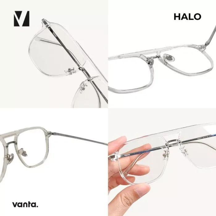 !! ลดราคาพิเศษ !! vanta. HALO เเว่นสายตาสั้น กรองเเสงสีฟ้า เลนส์สั่งตัดเฉพาะบุคคล - Image 3